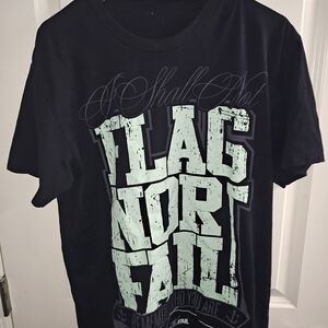 Vintage-Inspired "Flag Nor Fail" Graphic T-Shirt – Size M (Men's/Unisex)